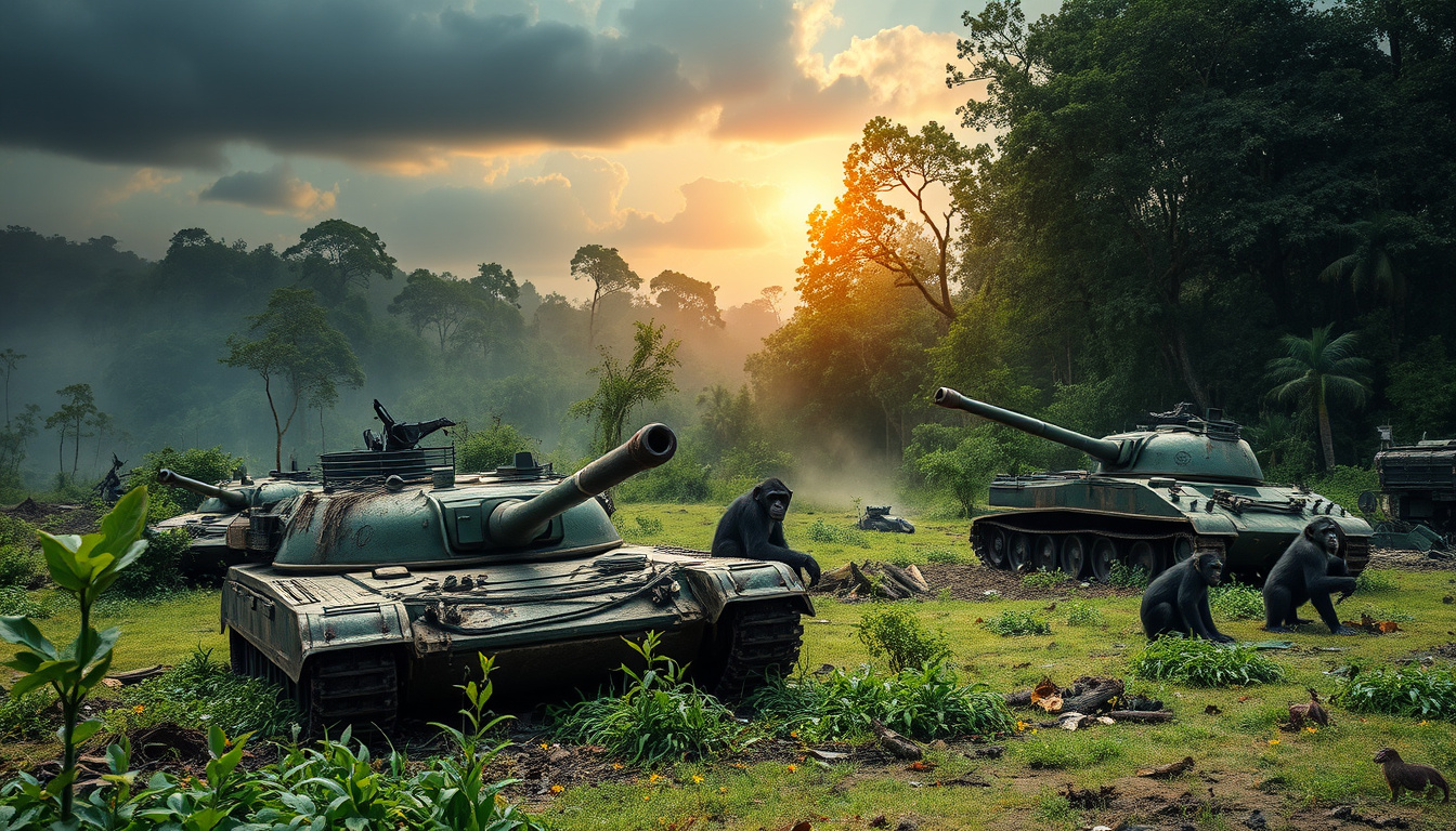 Implications of Warfare Behavior on Conservation