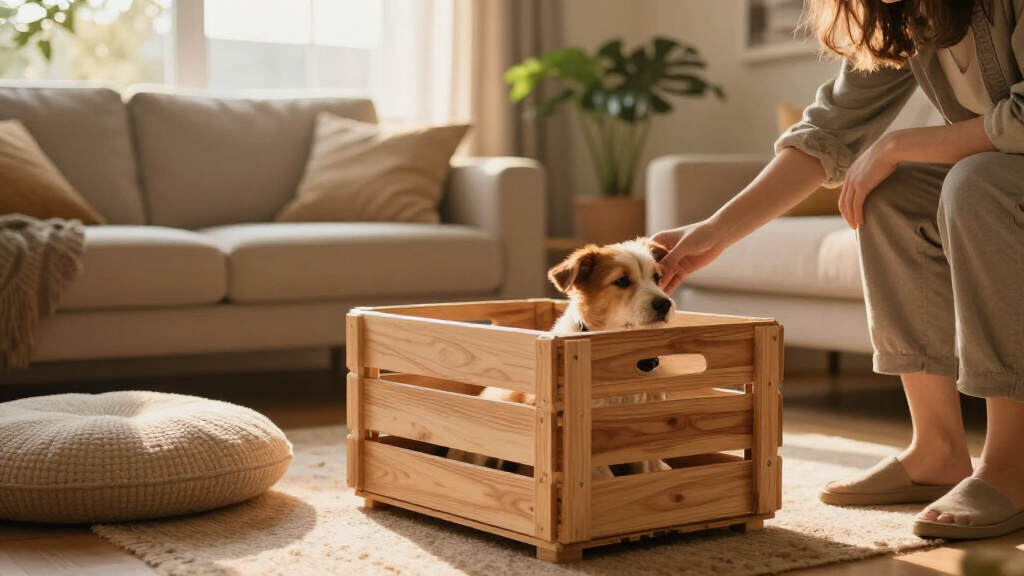 dog crate furniture
