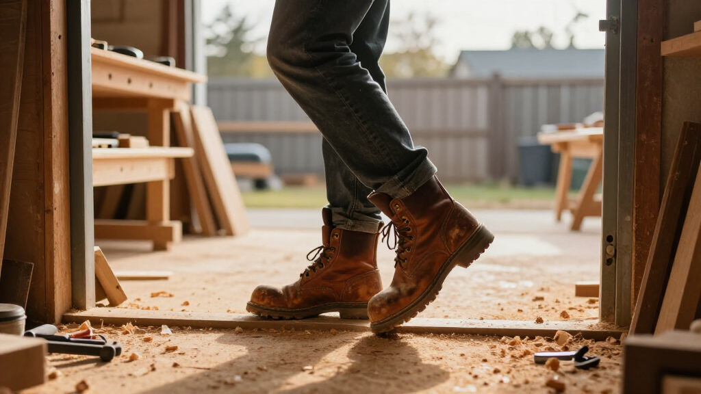 best hands-free work boots