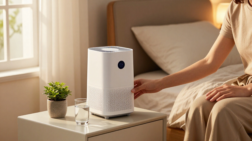 compact air purifiers for nightstands