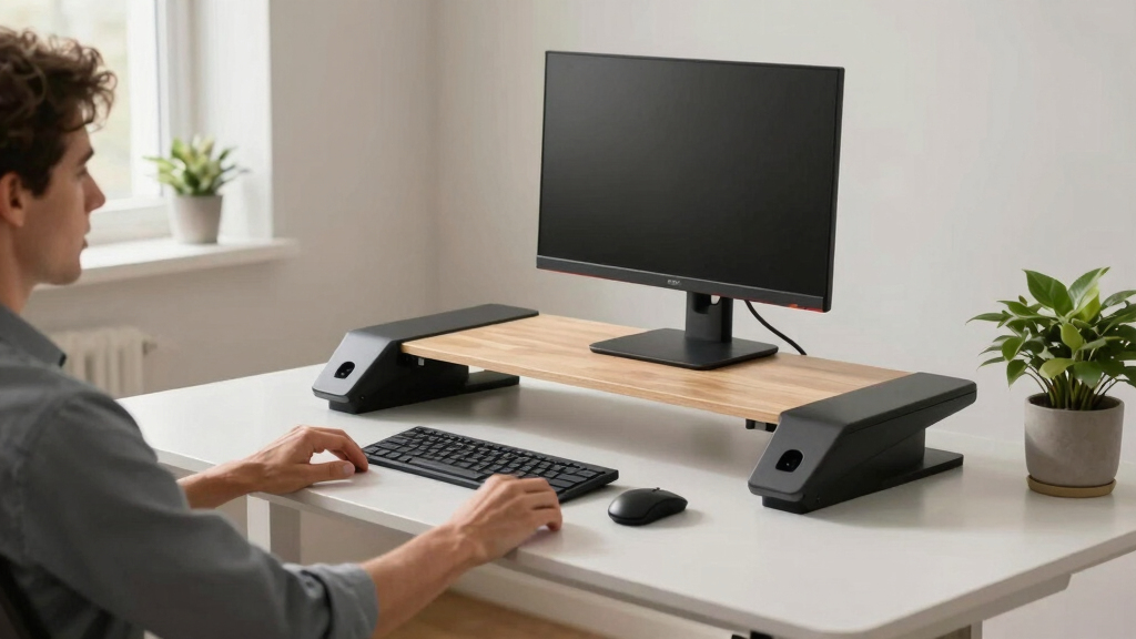 standing desk converters large