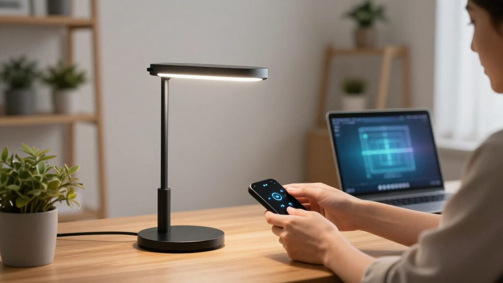 smart home desk lamps