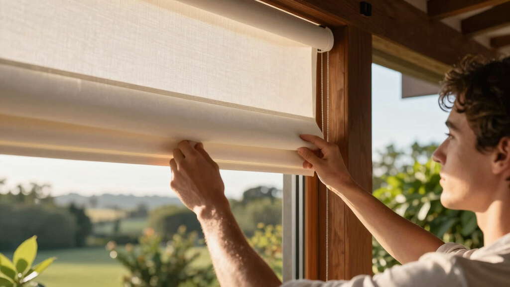 best motorized roman shades premium
