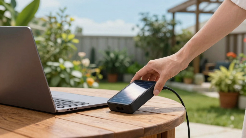 solar-powered laptop chargers