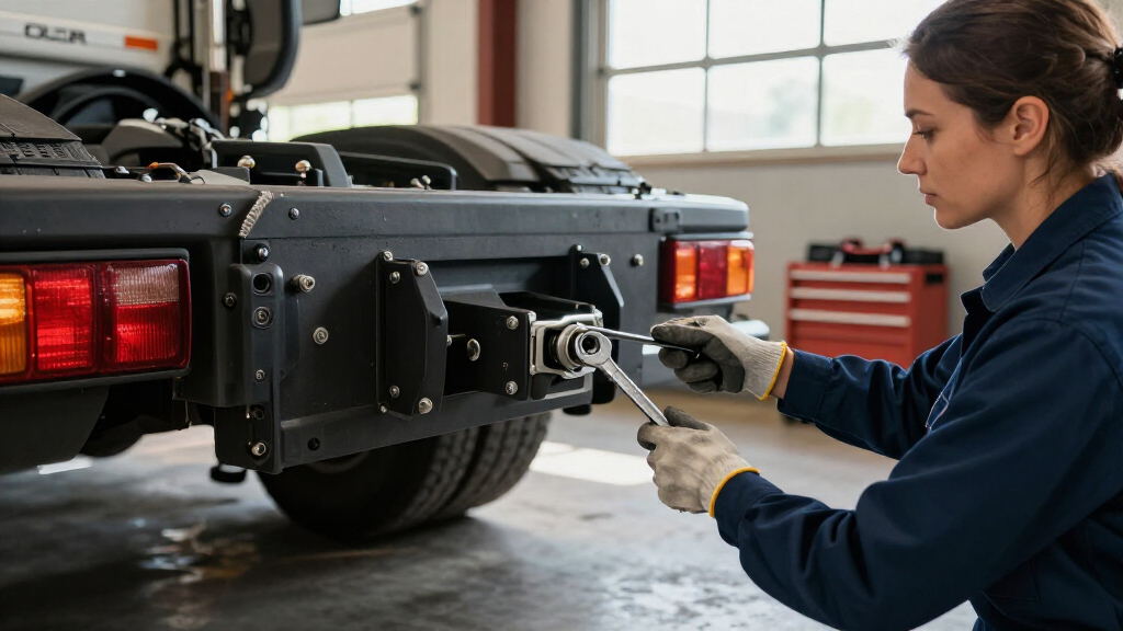 towing hitch for heavy duty trucks class v