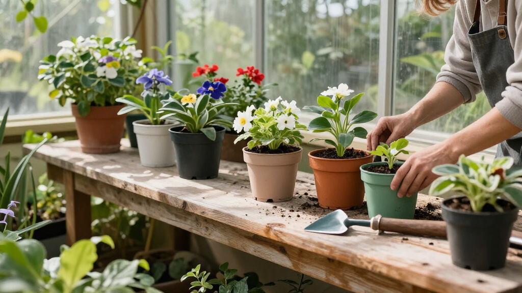 best commercial-style potting benches for home use