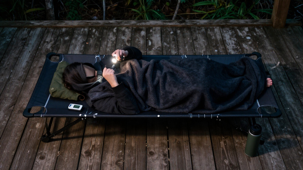 best folding cot for overnight paranormal investigations