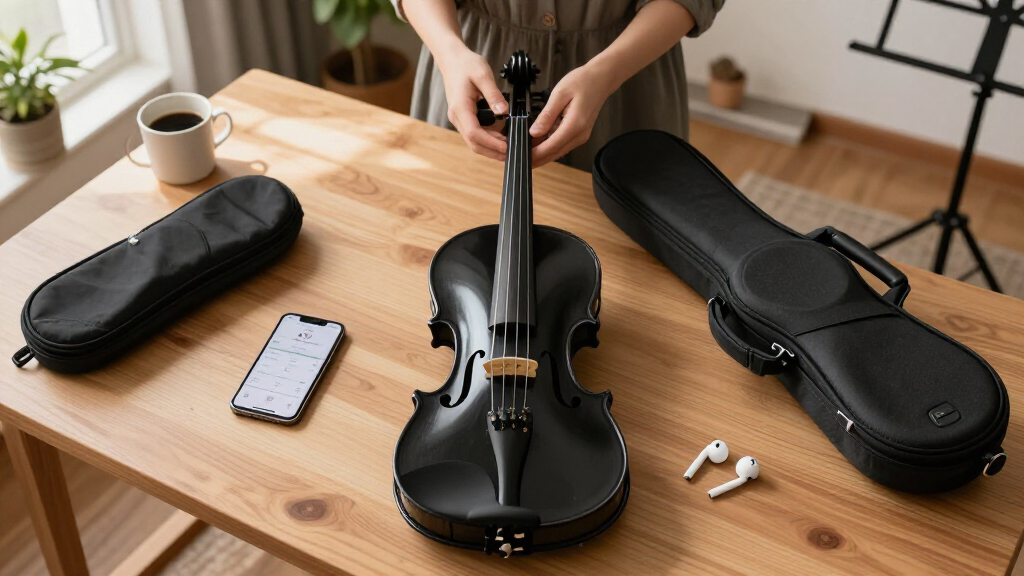 premium electric violin starter kits