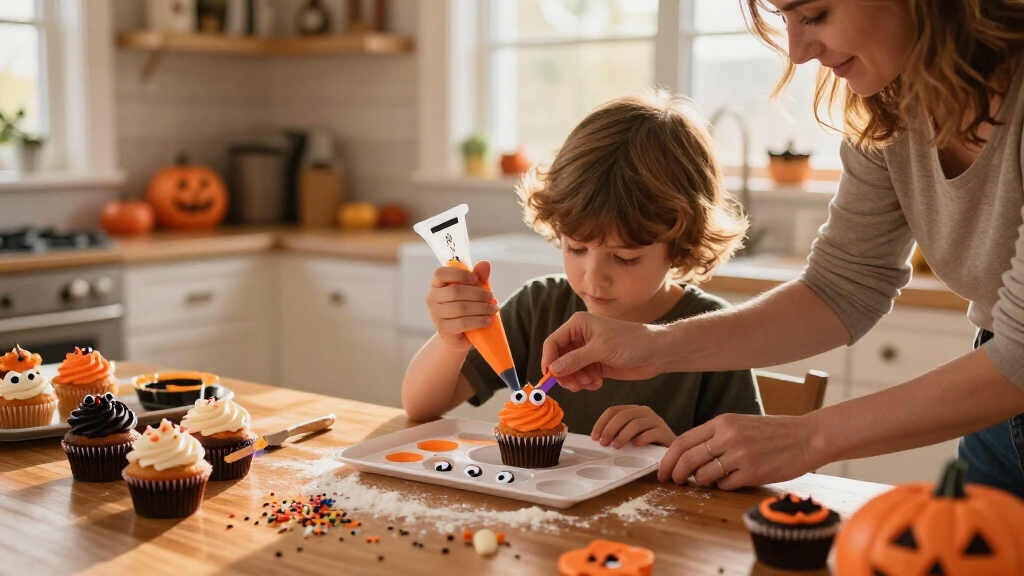Halloween cupcake decorating kits