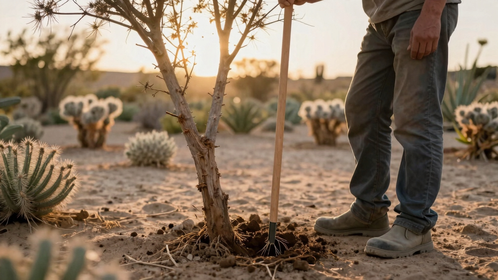 best deep root watering stakes for desert trees