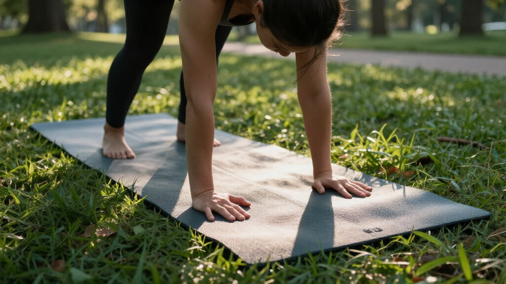 yoga mat for beginners non slip