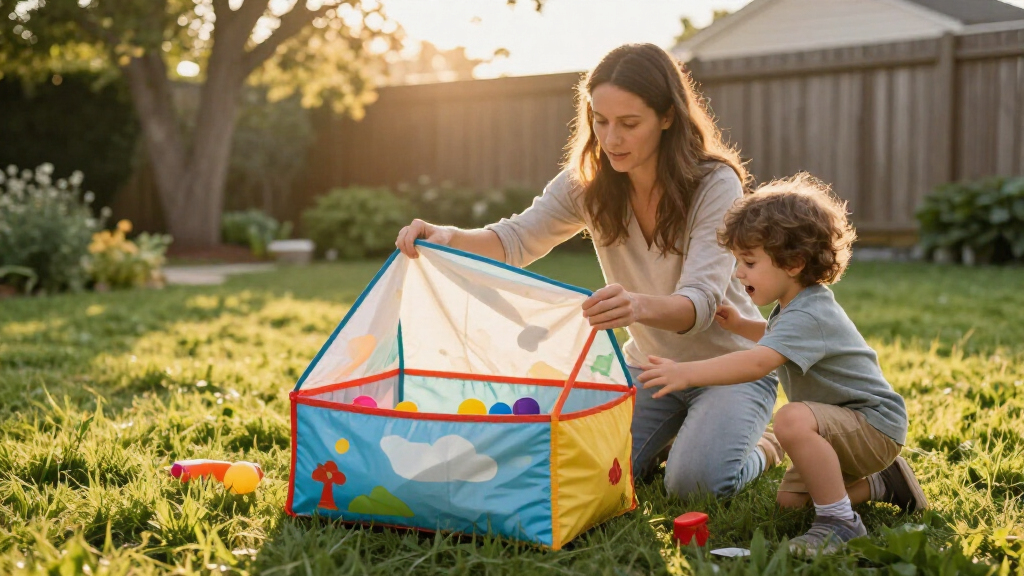 sandbox with cover