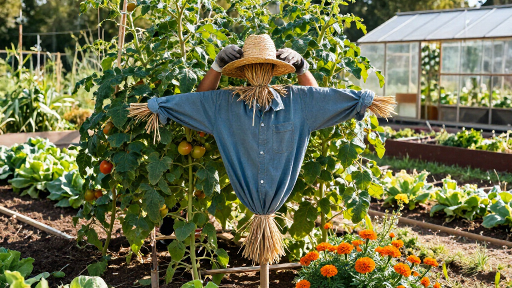 garden scarecrows