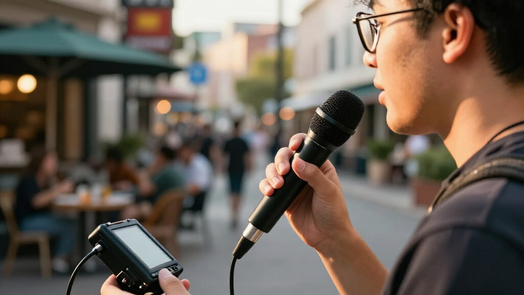 portable podcast microphones