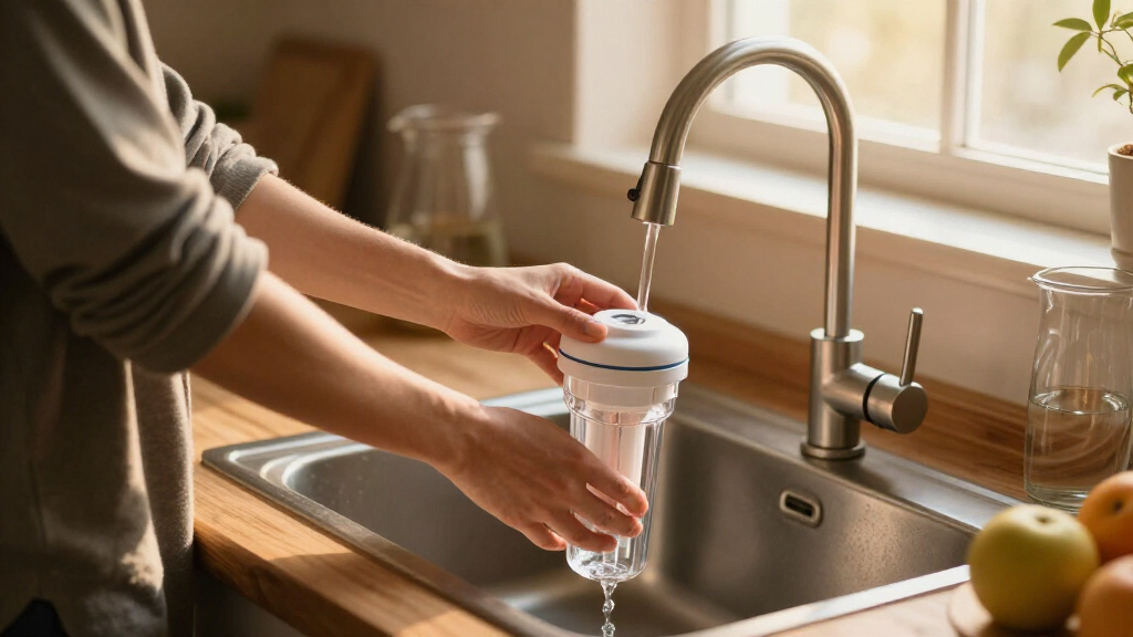 under sink water filter system