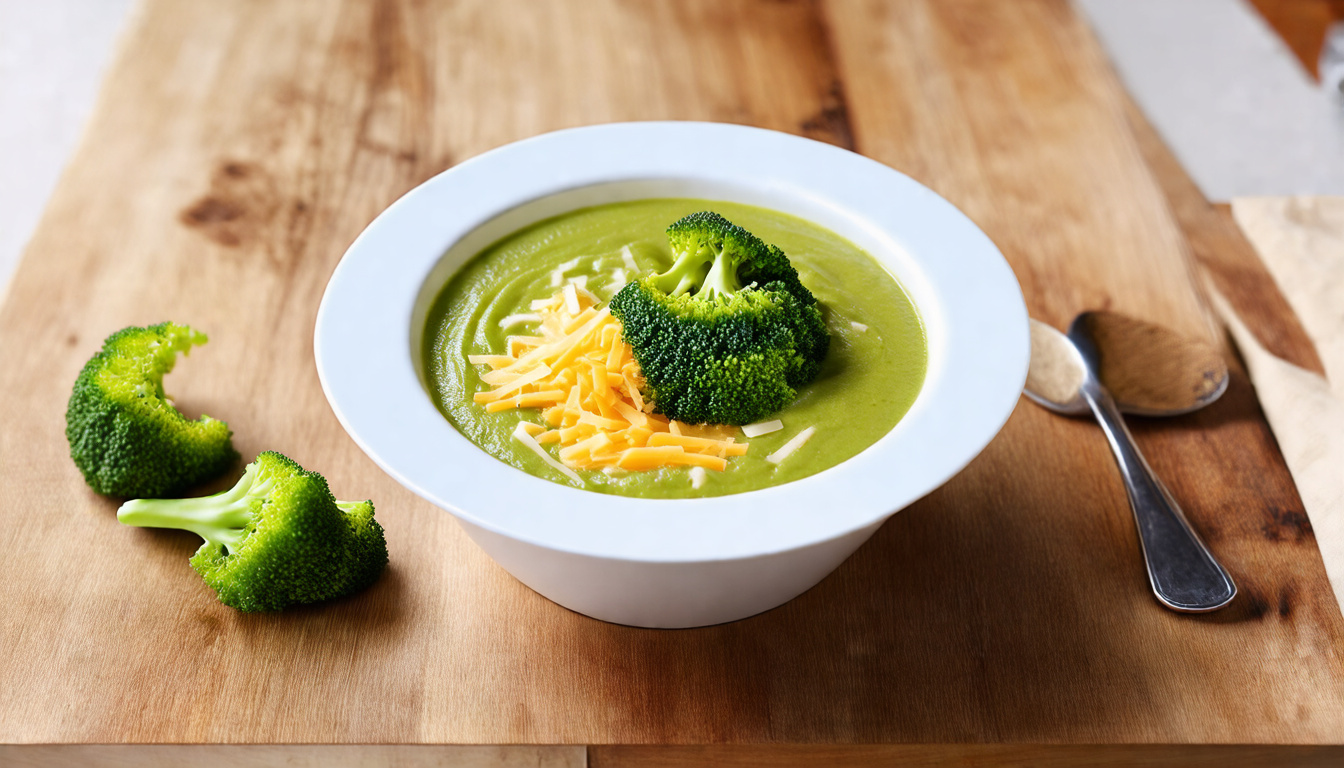 Creamy Broccoli and Cheese Soup: A Comforting and Nutritious Bowl of Delight!