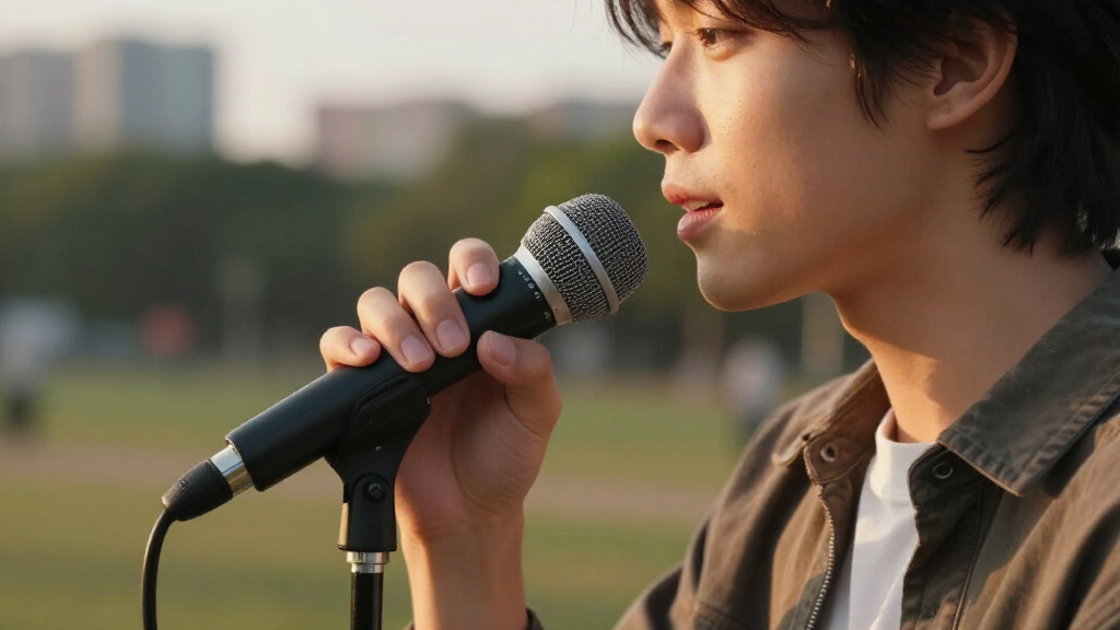 portable microphone for creators