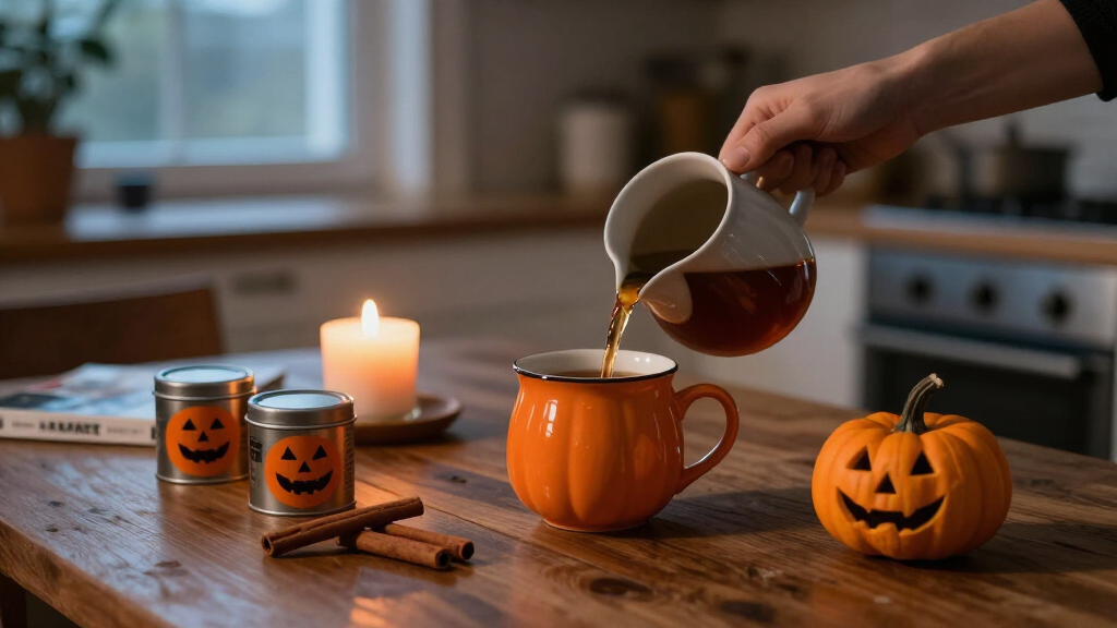 Halloween tea samplers