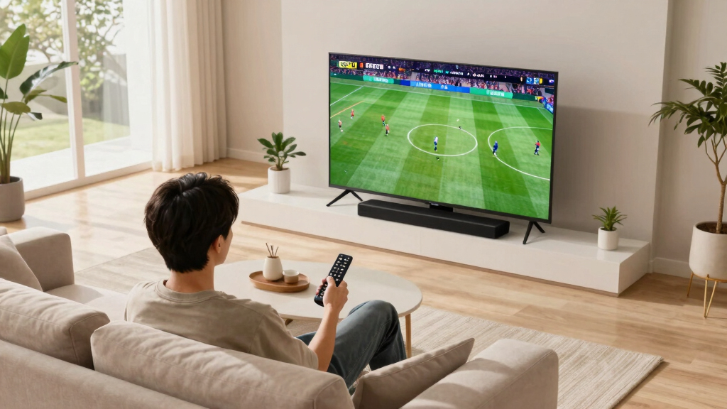 4K smart TVs for sports