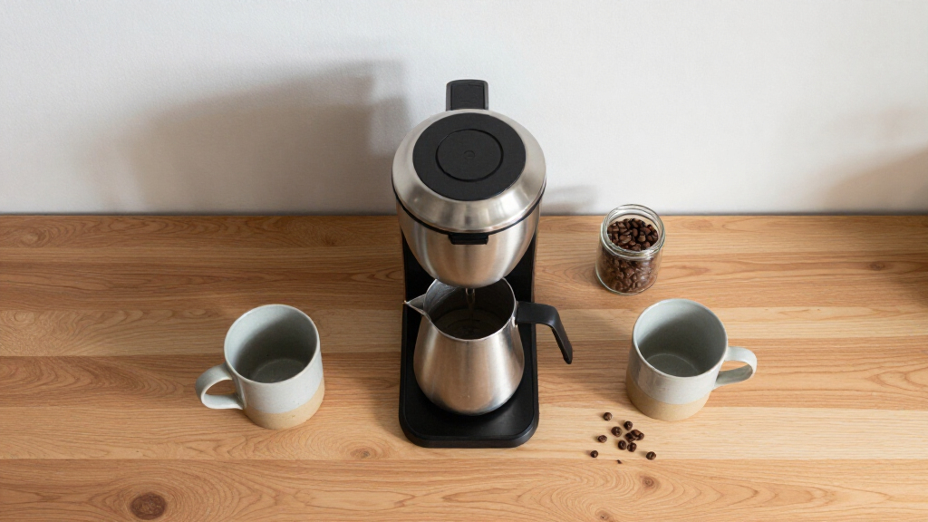 drip coffee maker with thermal carafe