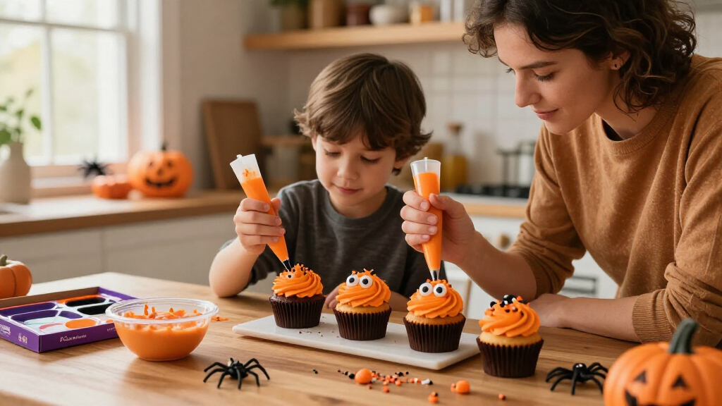 Halloween cupcake decorating kits
