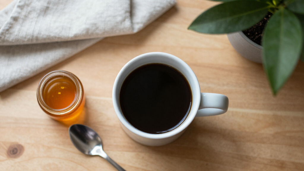 tasting coffee without creamer or sugar