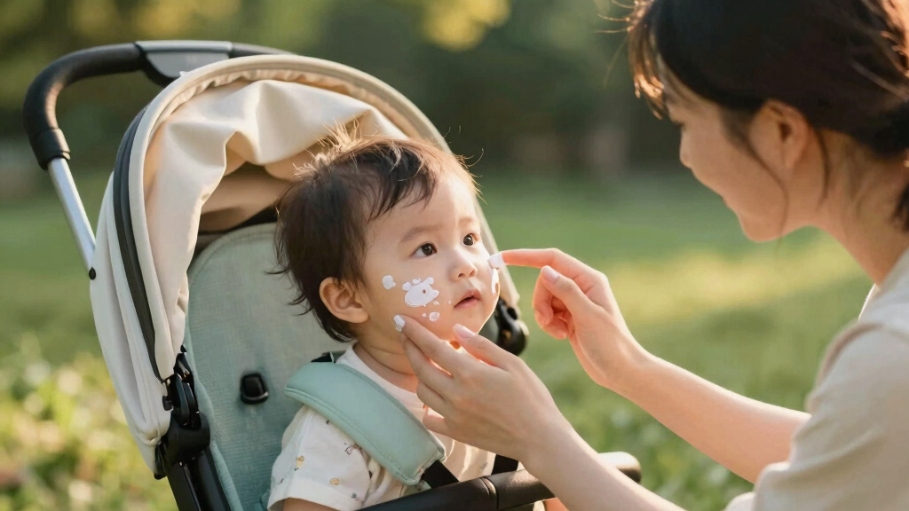 baby sunscreen and sun protection