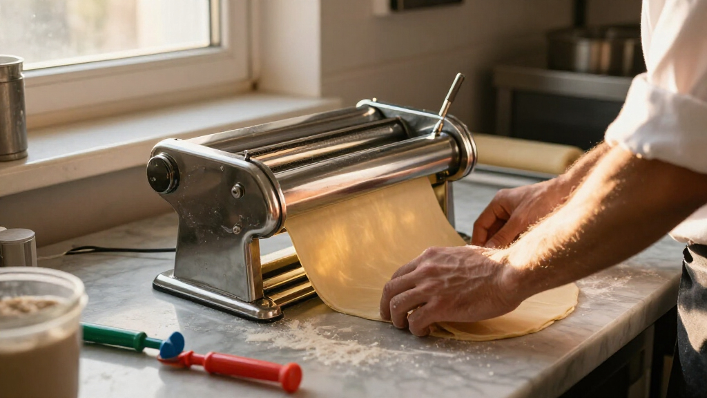 fondant sheeter machine for pastry kitchens
