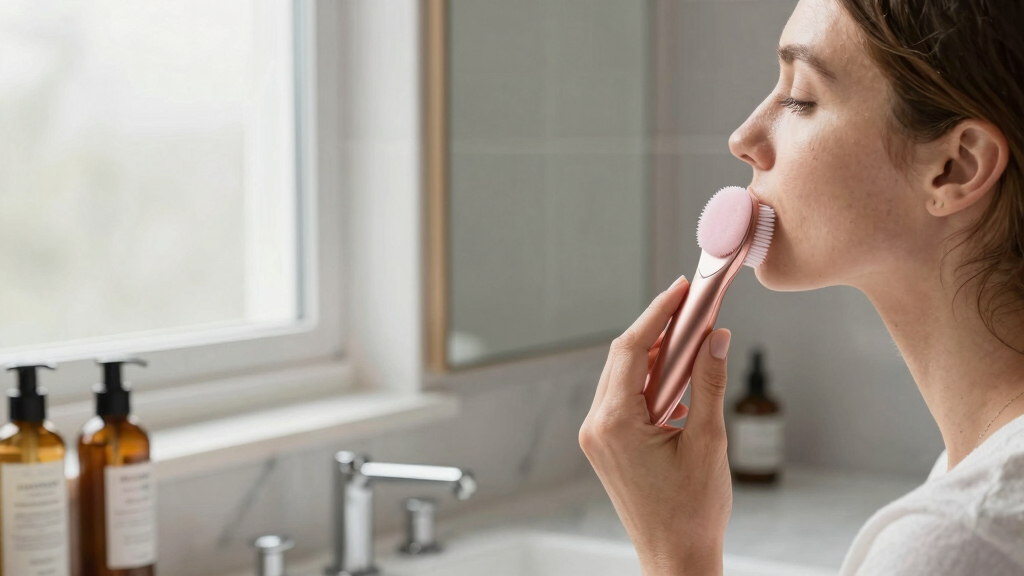 luxury facial cleansing brushes