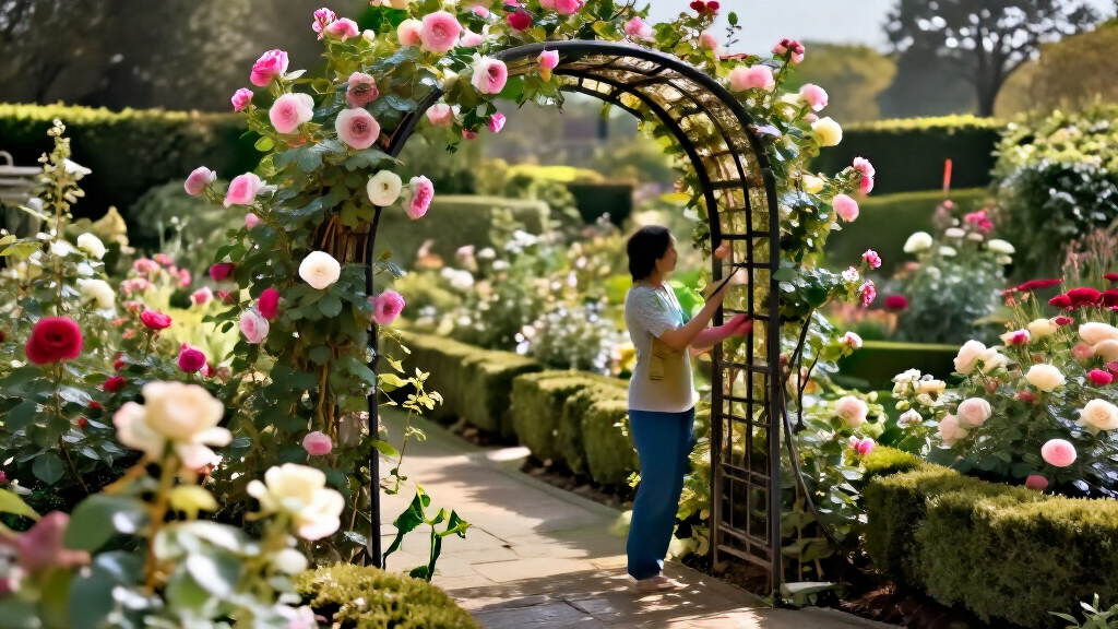 best rose garden arches