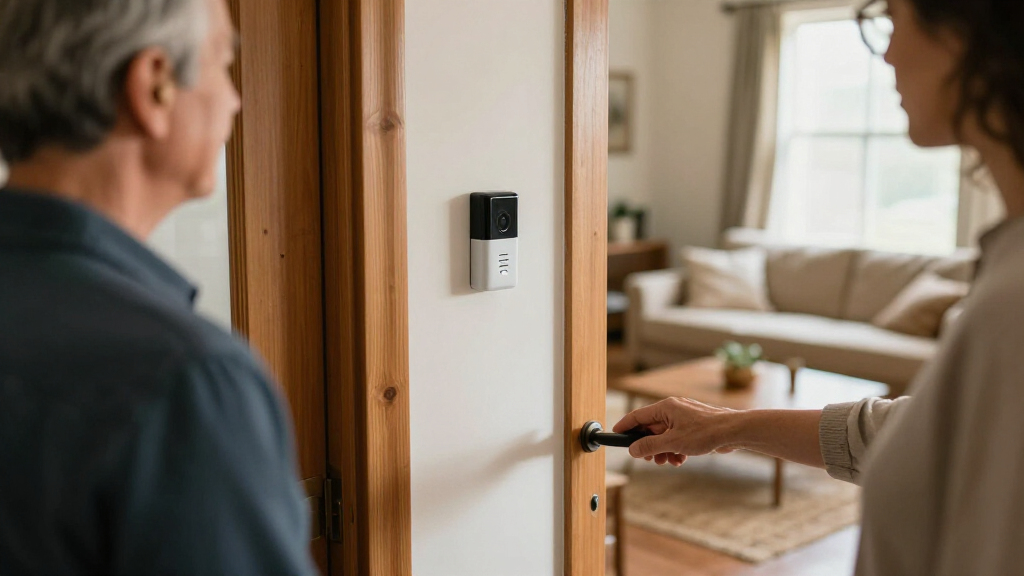 flashing doorbell alert systems for deaf people