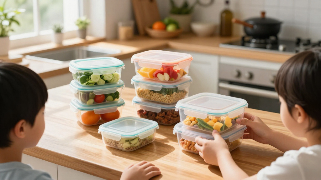 colorcoded mealprep containers