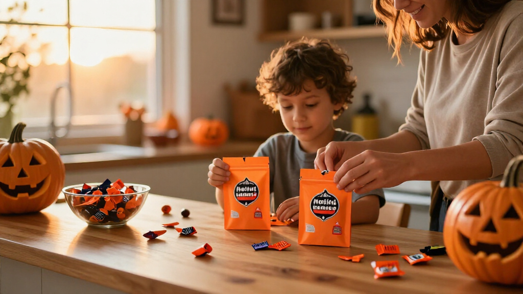 halal Halloween candy bags
