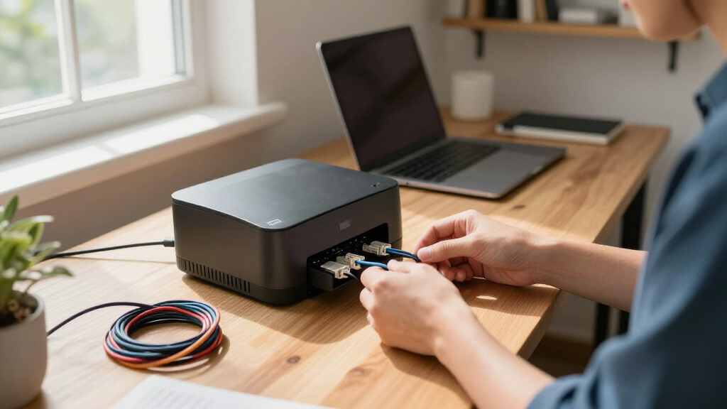 label printer for network cables