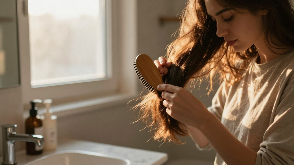 hairbrushes for preventing breakage