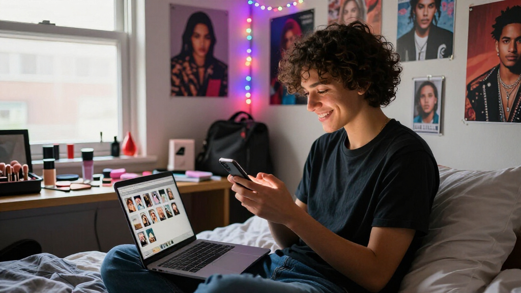 celebrity-inspired dorm room decor