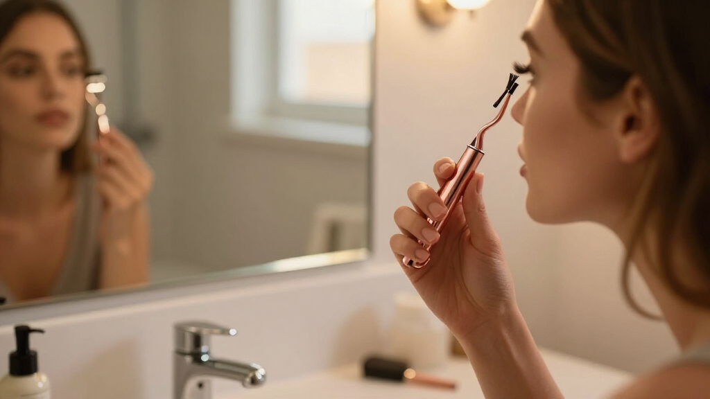 heated eyelash curlers