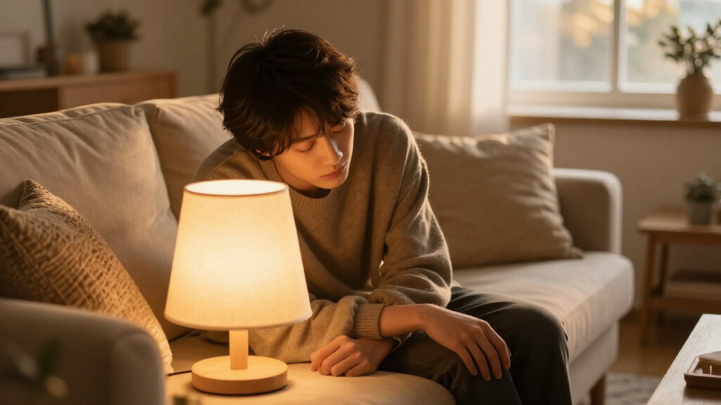 sad lamp for winter blues light therapy