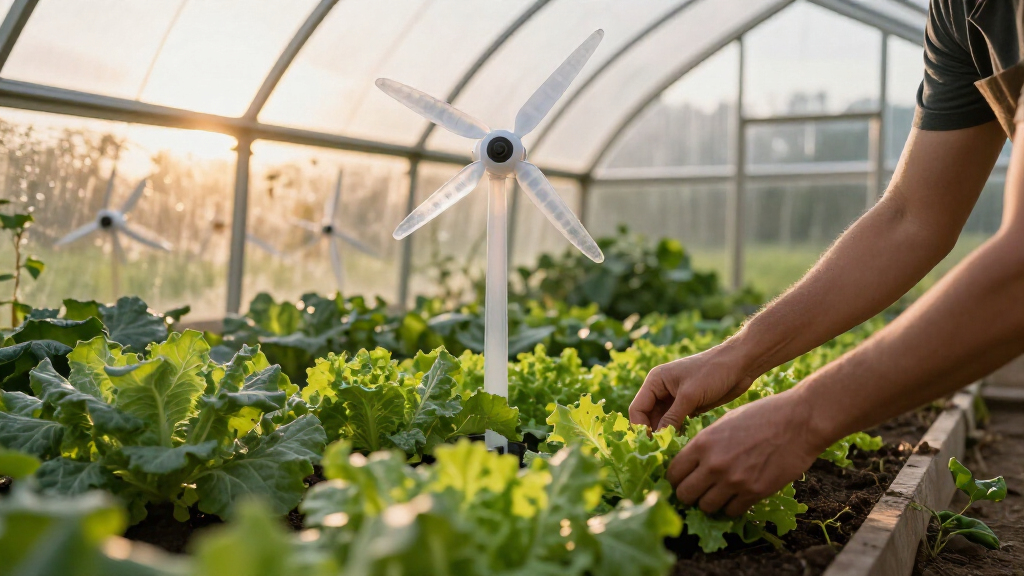 wind powered greenhouses