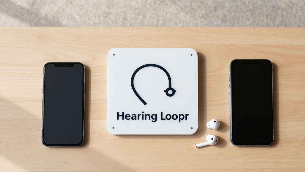 hearing loop signage kits