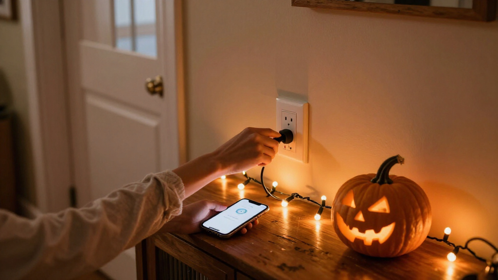 Halloween smart plug timers