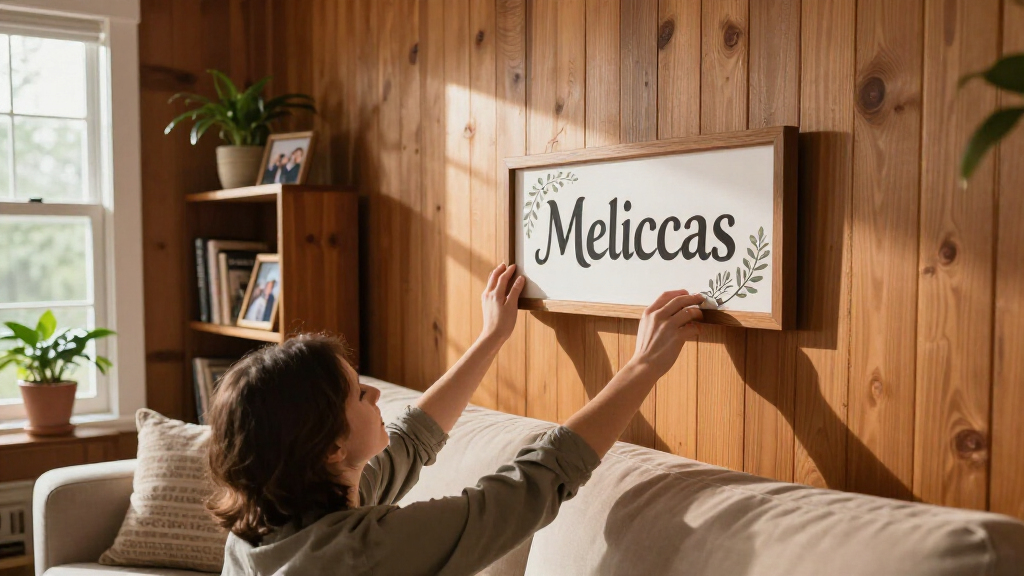 best custom heritage name wall art