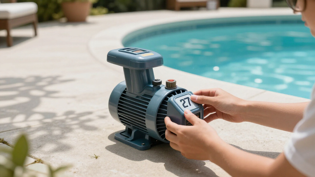 variable speed pool pump 27 hp