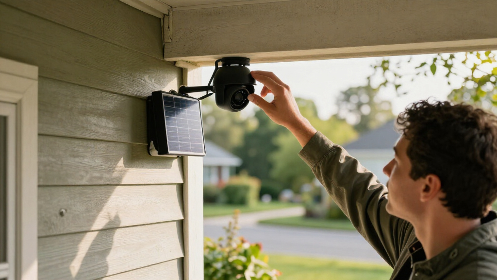 solar powered outdoor security cameras