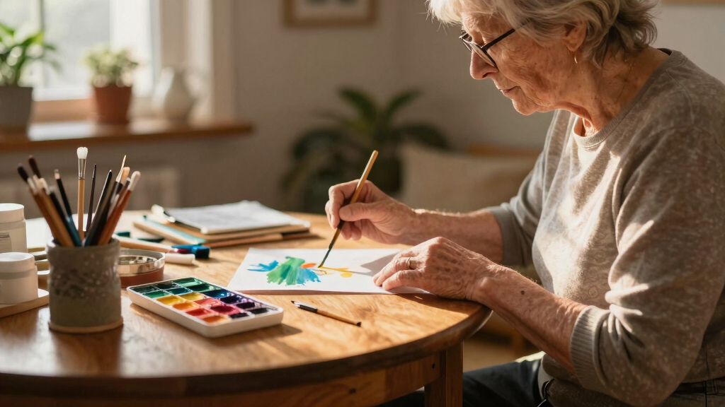 hobby tables for older adults