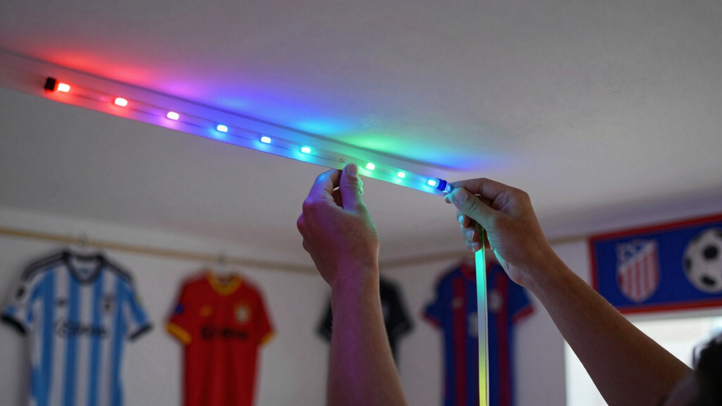 soccer fan LED light strips
