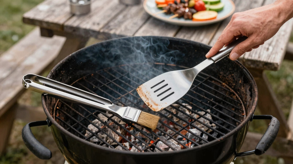 outdoor grilling tools set