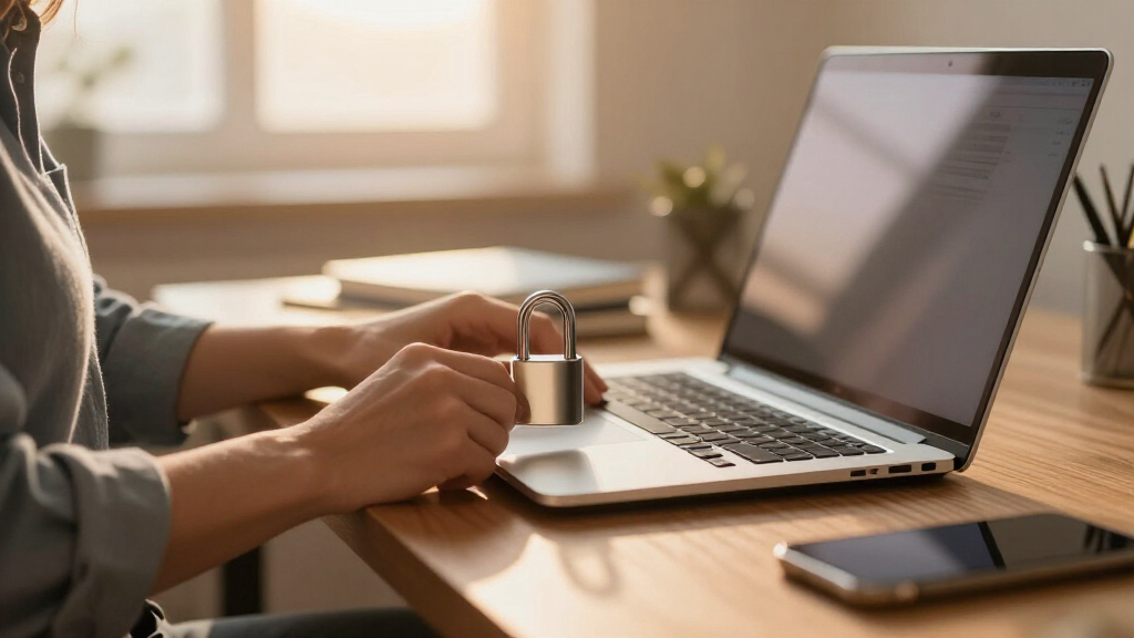 privacy-focused laptop locks