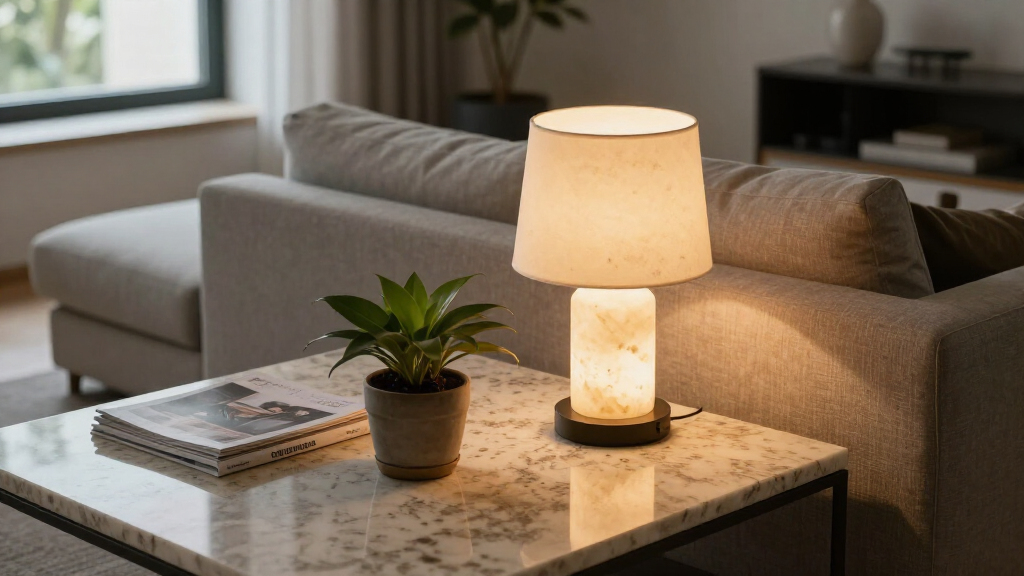 best travertine table lamps