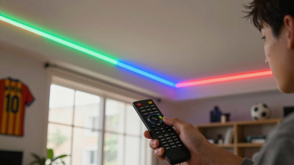 soccer fan LED light strips